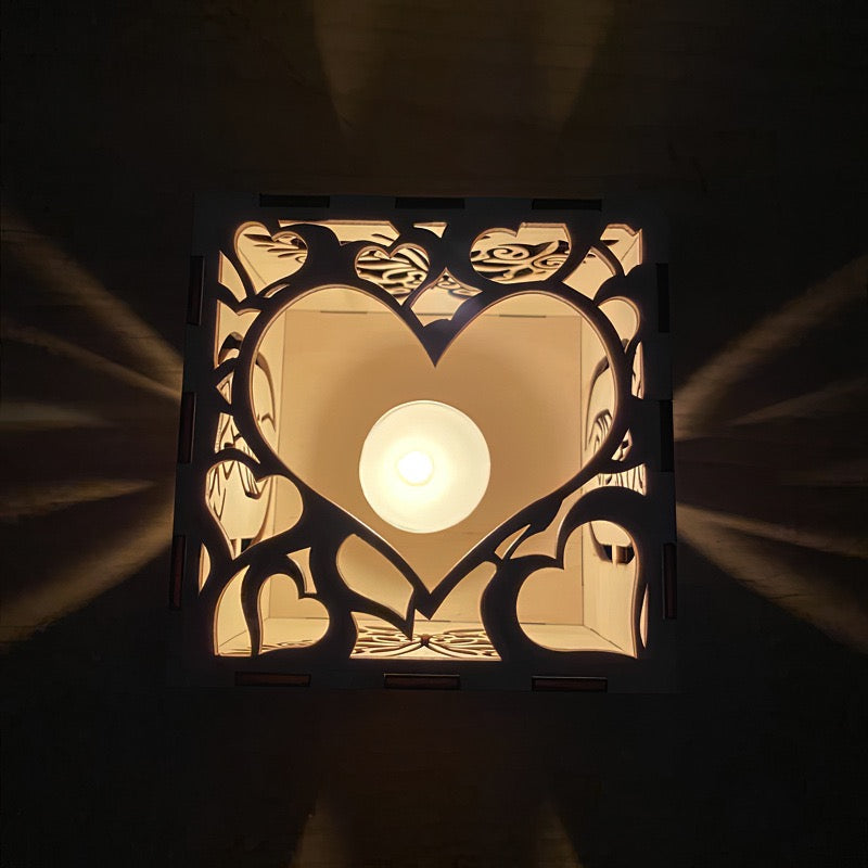 Projection Wooden Box