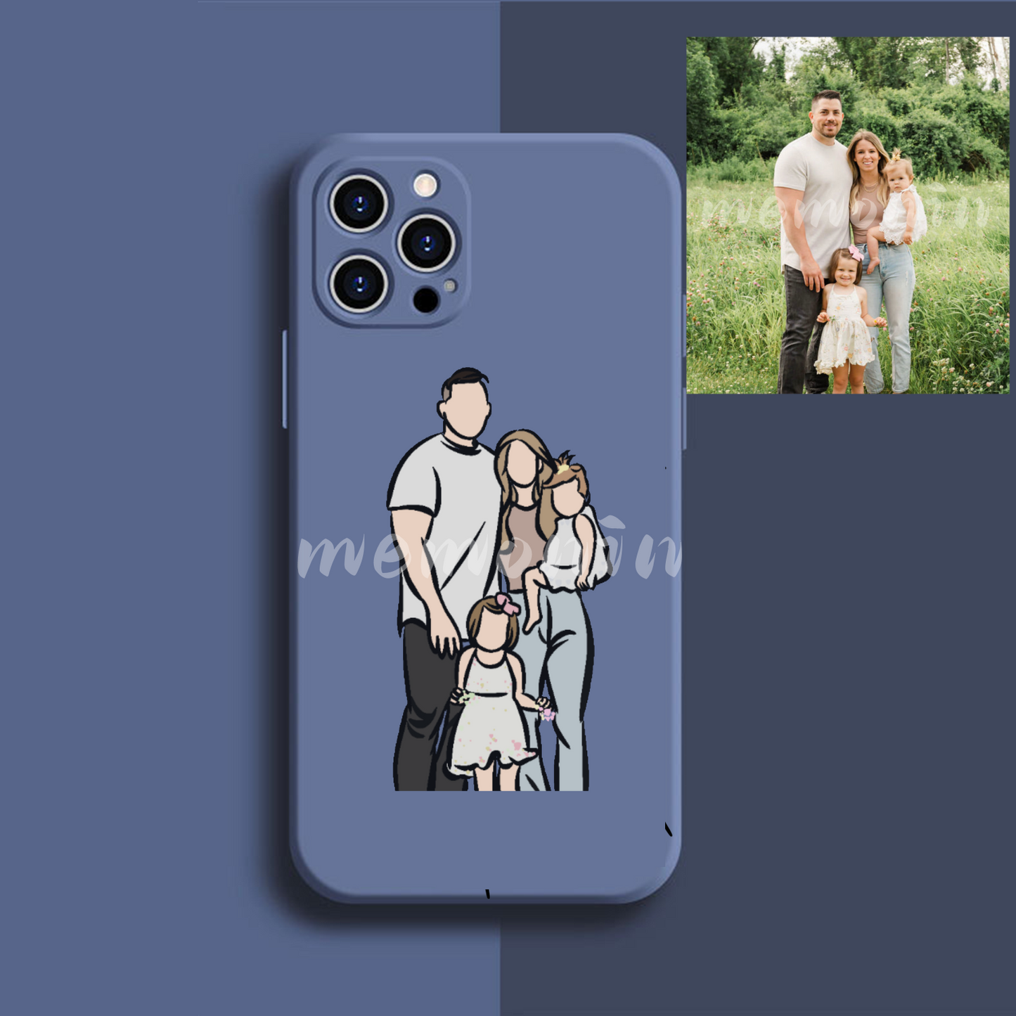 Custom Portrait Phone Case❤