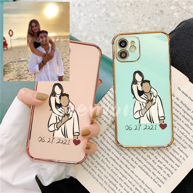 Custom Portrait Phone Case❤