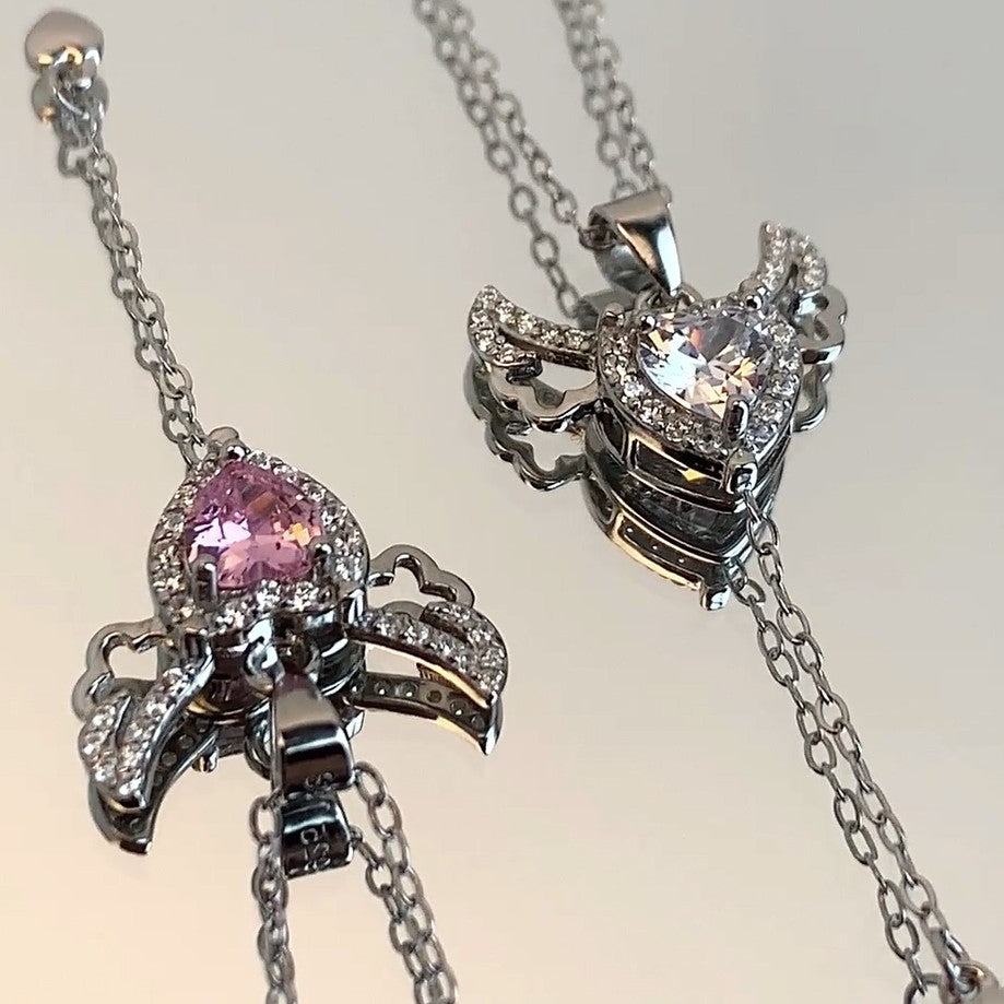 Fluttering Angel Wing Necklace