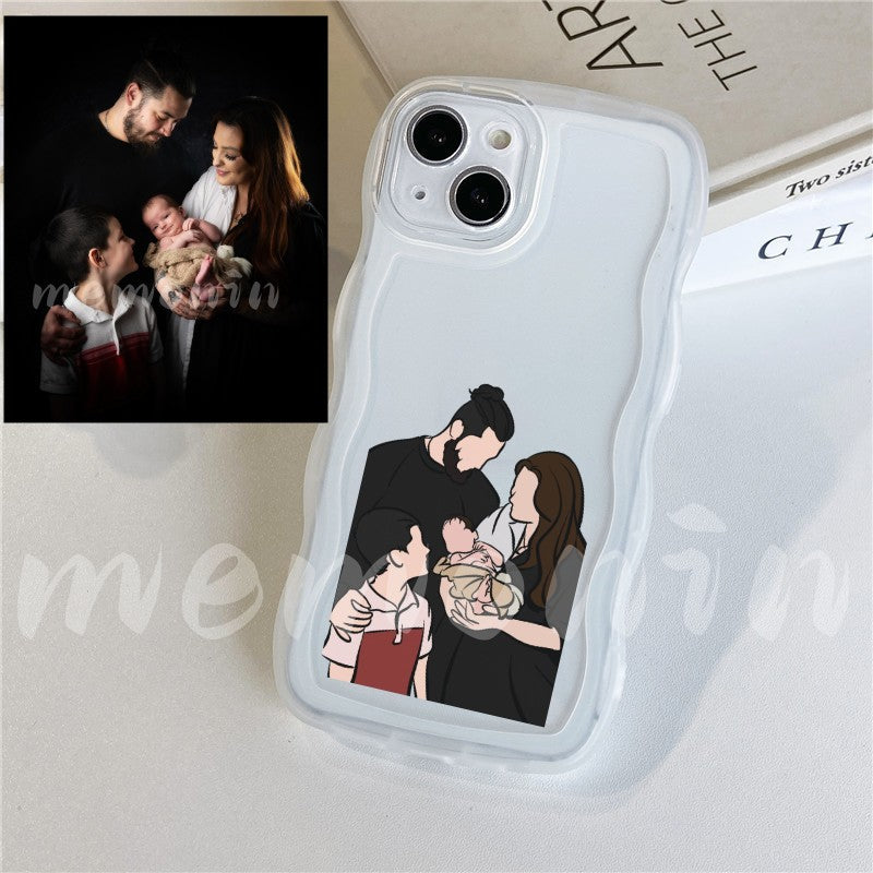 Custom Portrait Phone Case❤