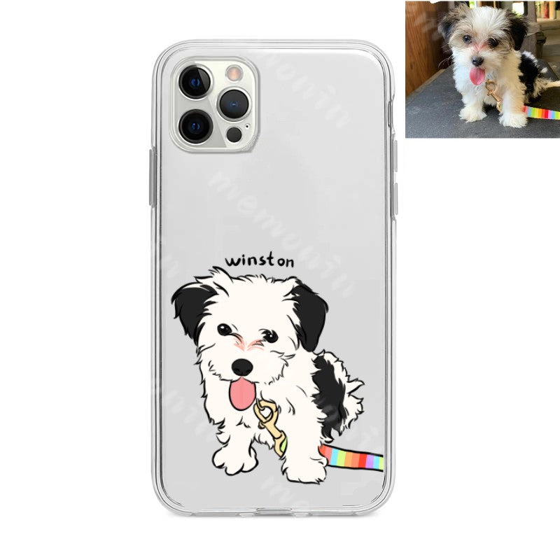 Custom Pet Portrait Phone Case