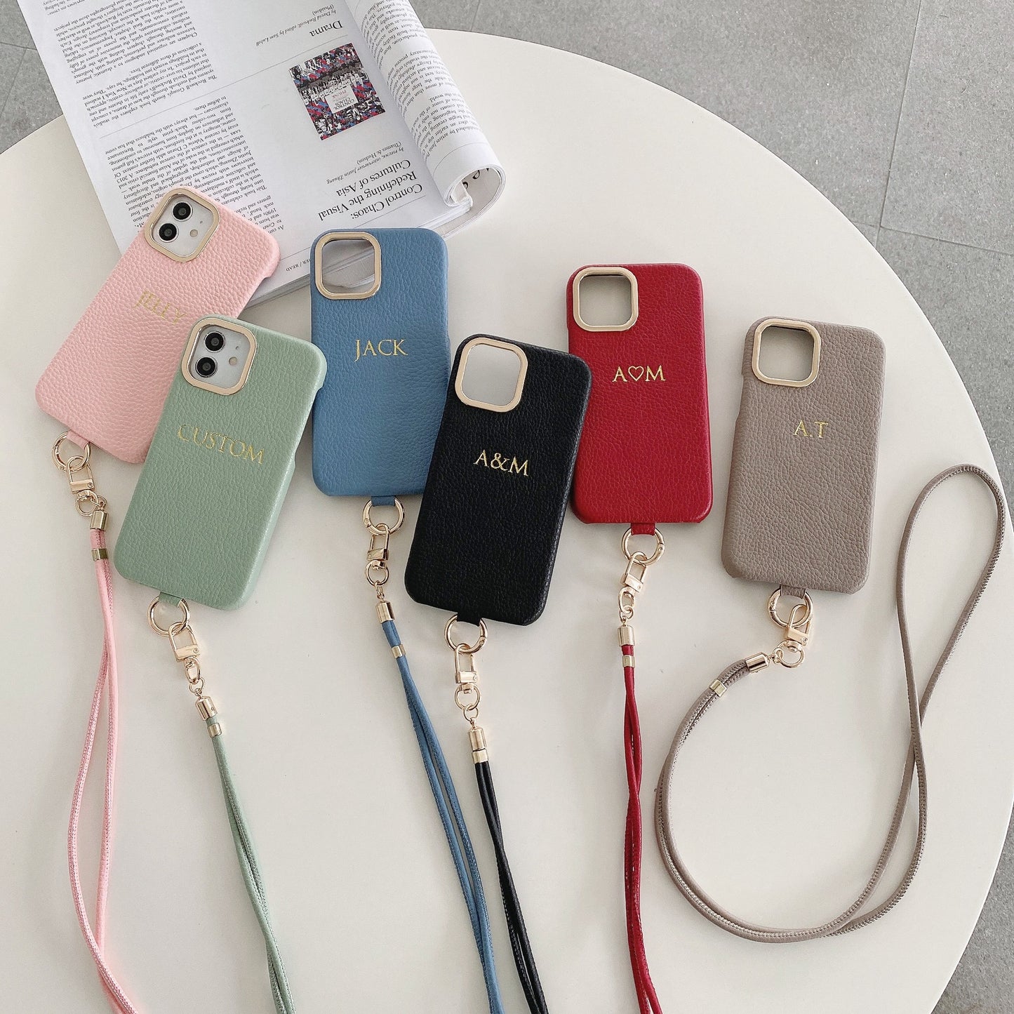 Personalized Lether Phone Case