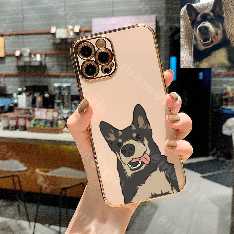 Custom Pet Portrait Phone Case