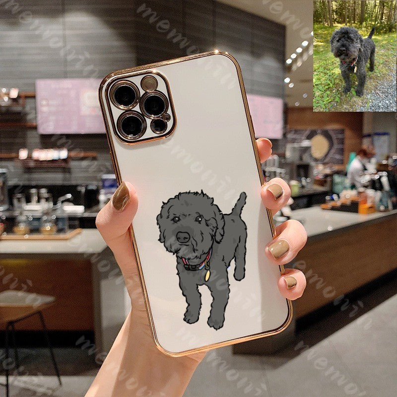 Custom Pet Portrait Phone Case