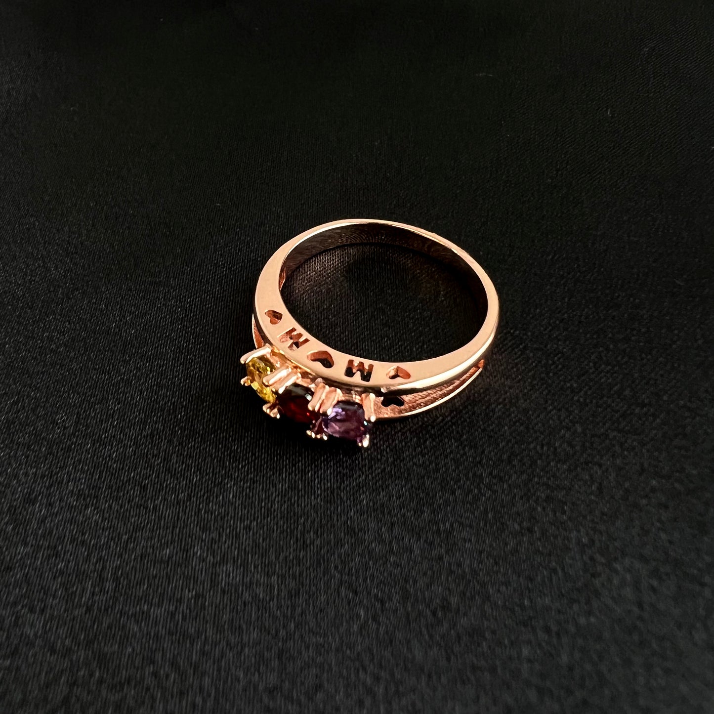 Family Birthstones Ring-Mother's Jewelry