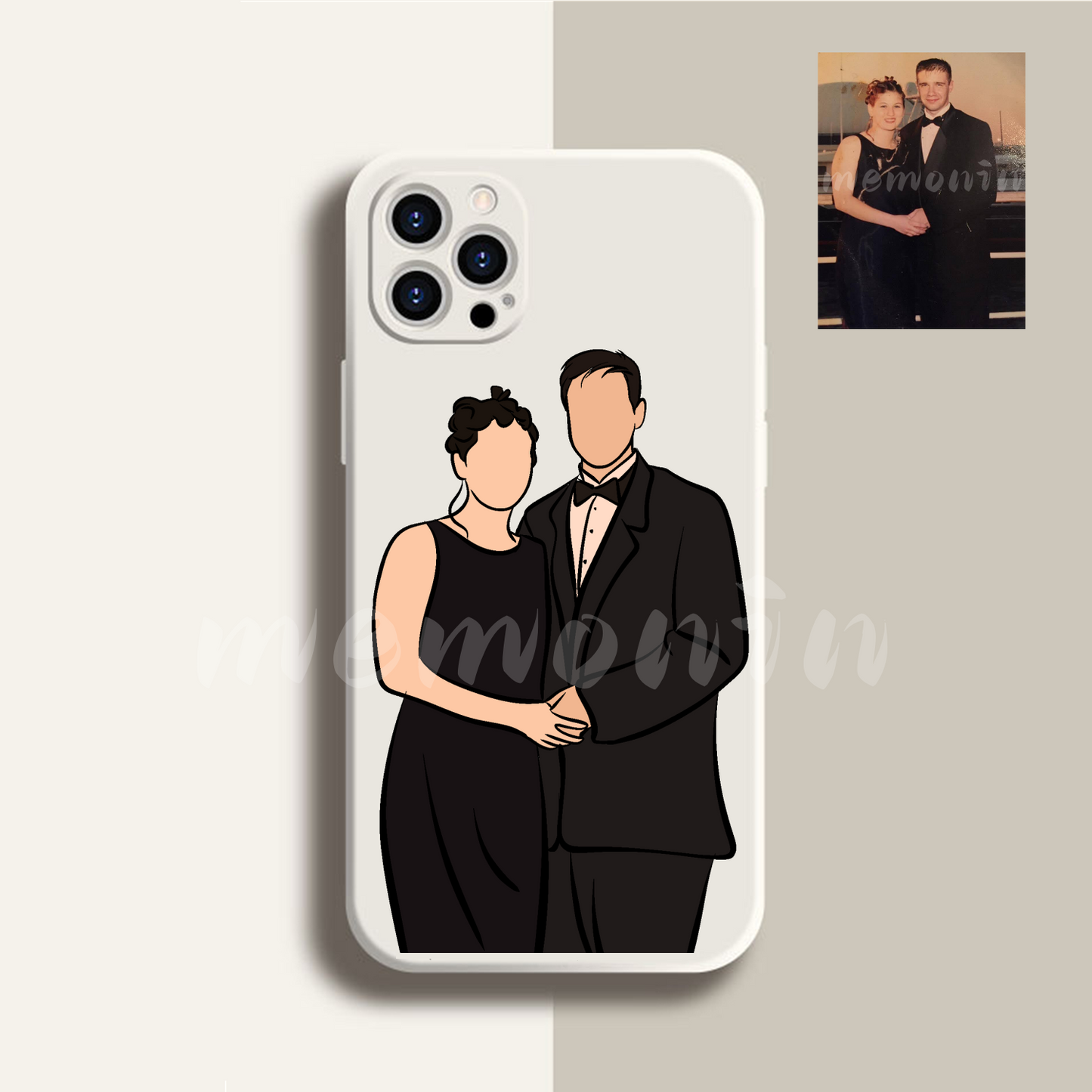 Custom Portrait Phone Case❤