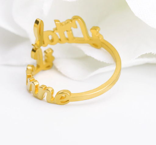Best Memonin|Custom Name Ring