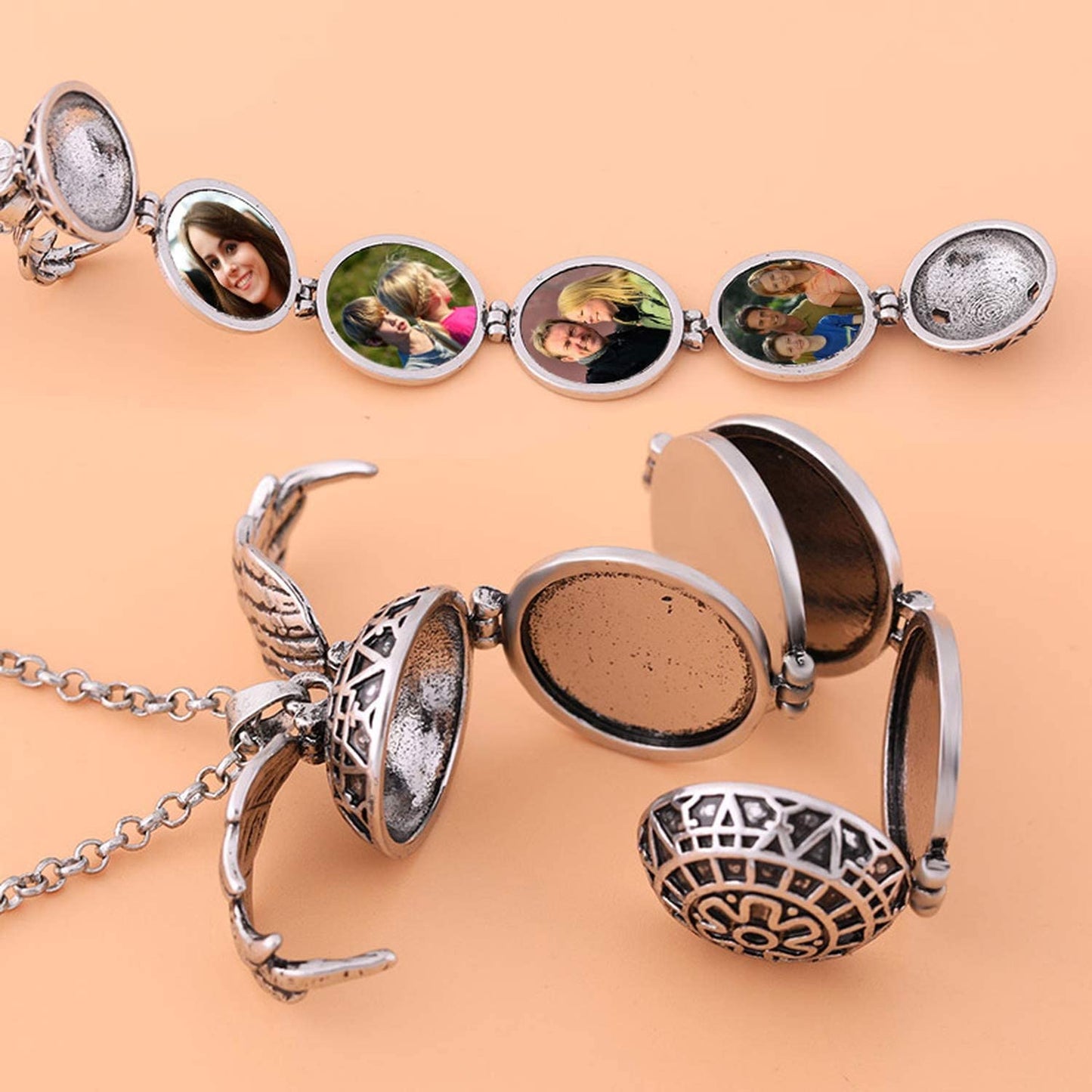 Custom Photo Locket Necklace