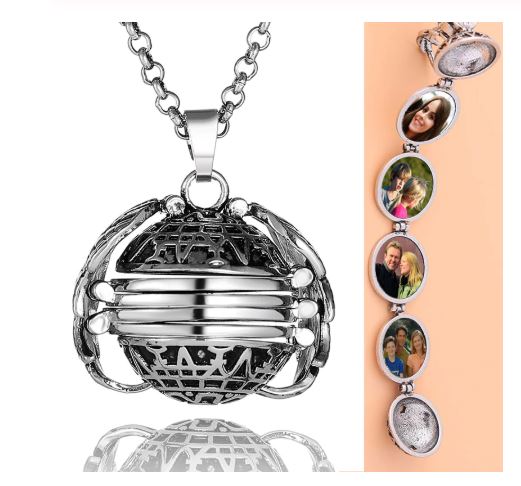 Custom Photo Locket Necklace