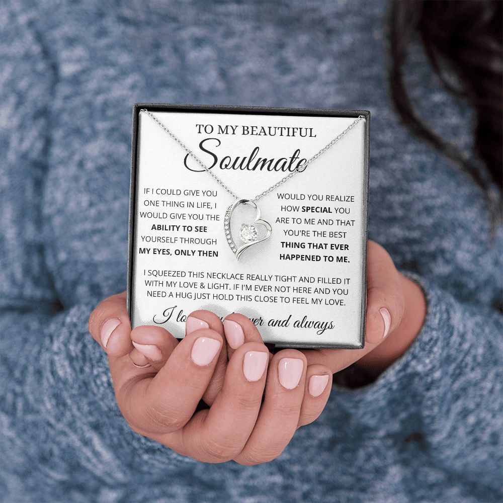 To My Soulmate | Forever Love Necklace