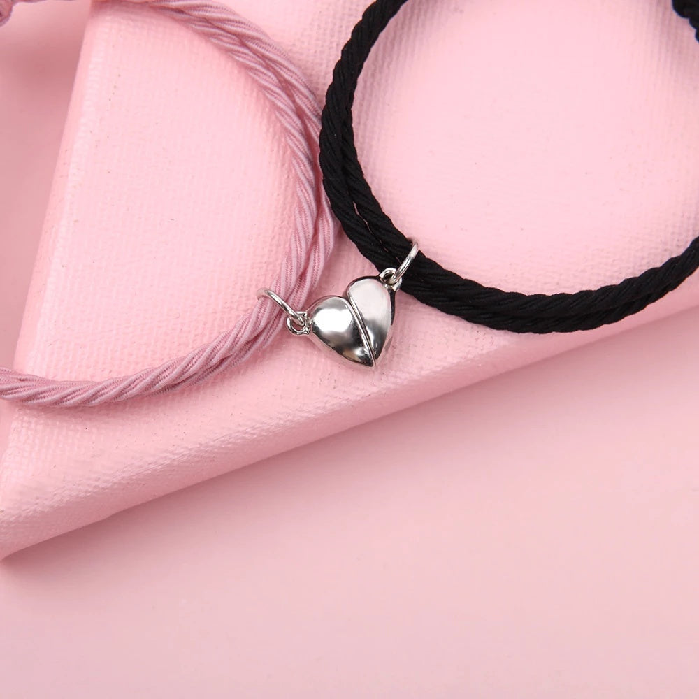 Heart Magnetic Love Bracelets