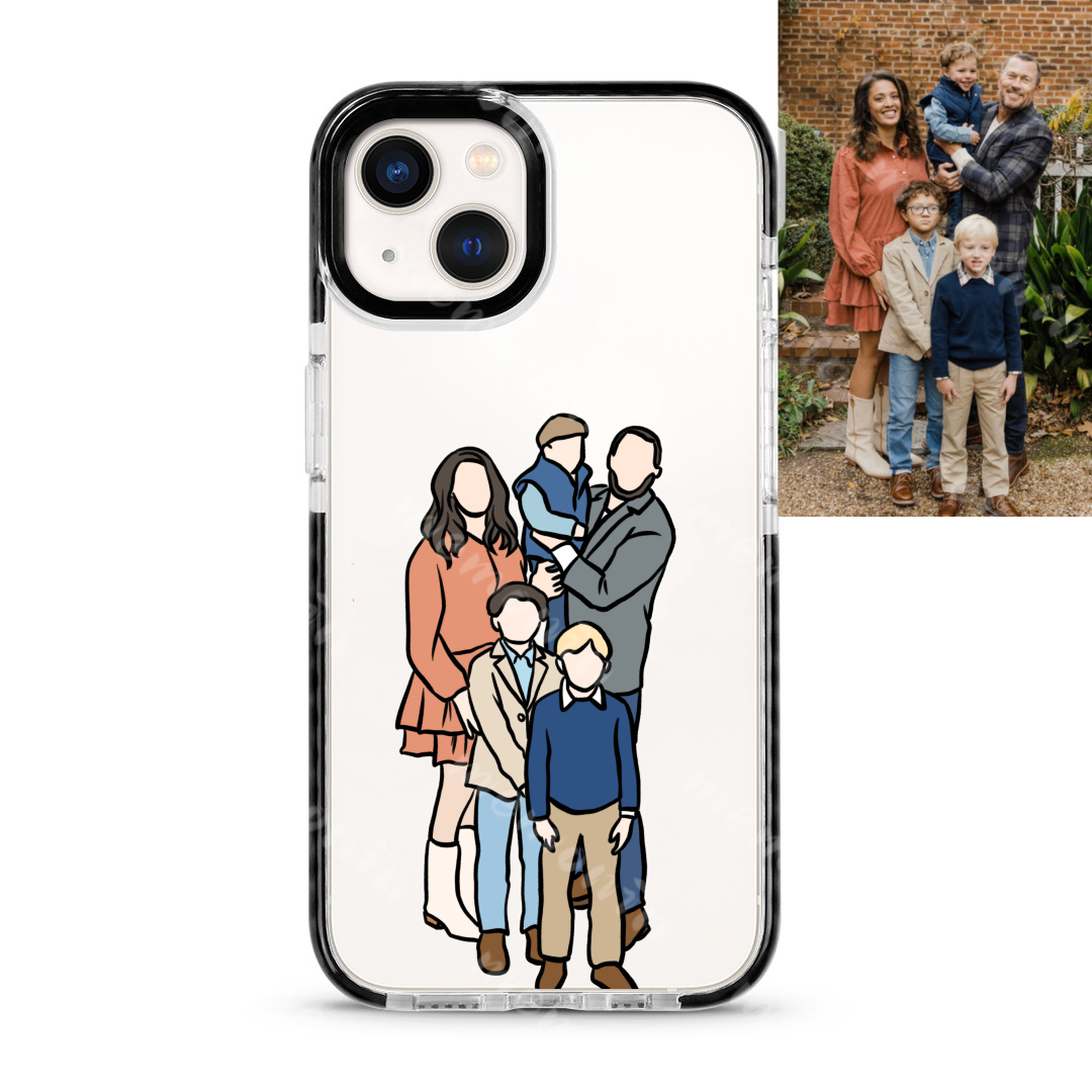 Custom Portrait Phone Case (Anti-drop edge)