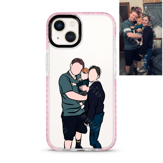 Custom Portrait Phone Case (Anti-drop edge)