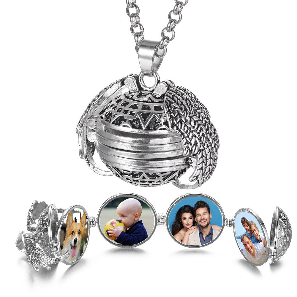 Custom Photo Locket Necklace
