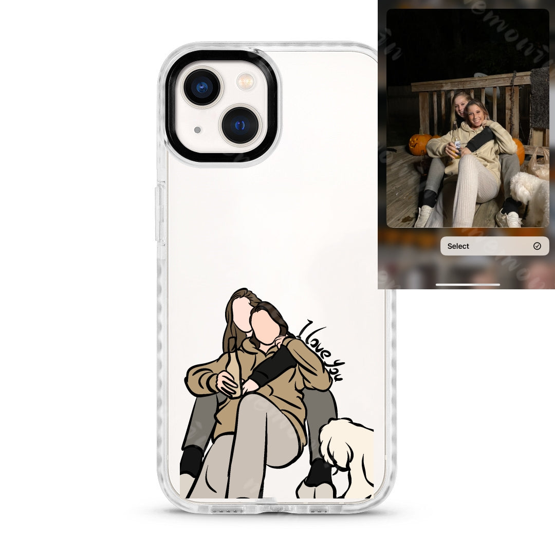 Custom Portrait Phone Case (Anti-drop edge)