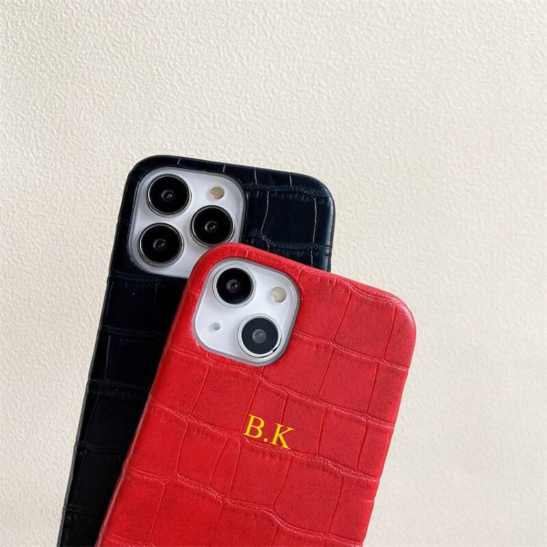 Personalized Lether Phone Case