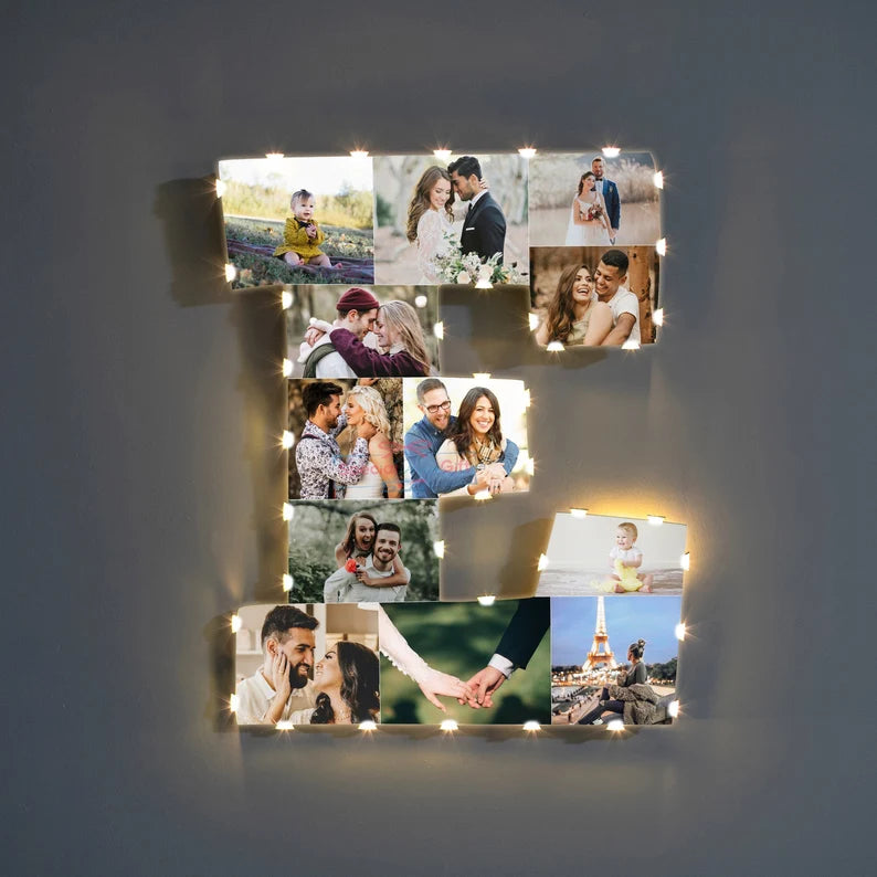 ✨Personalized Letter Photo Collage Lamp