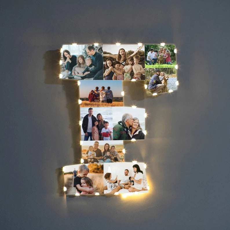 ✨Personalized Letter Photo Collage Lamp