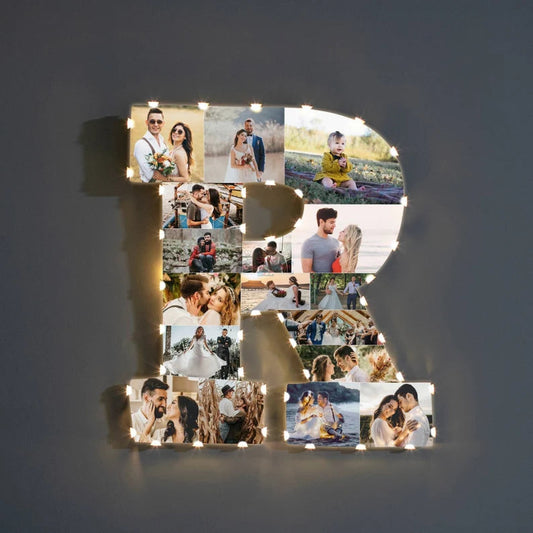 ✨Personalized Letter Photo Collage Lamp