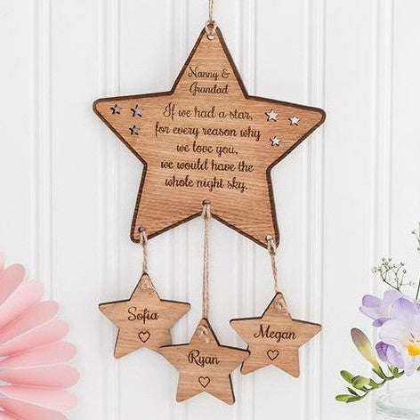 Extra Price Increase for Wooden Star
