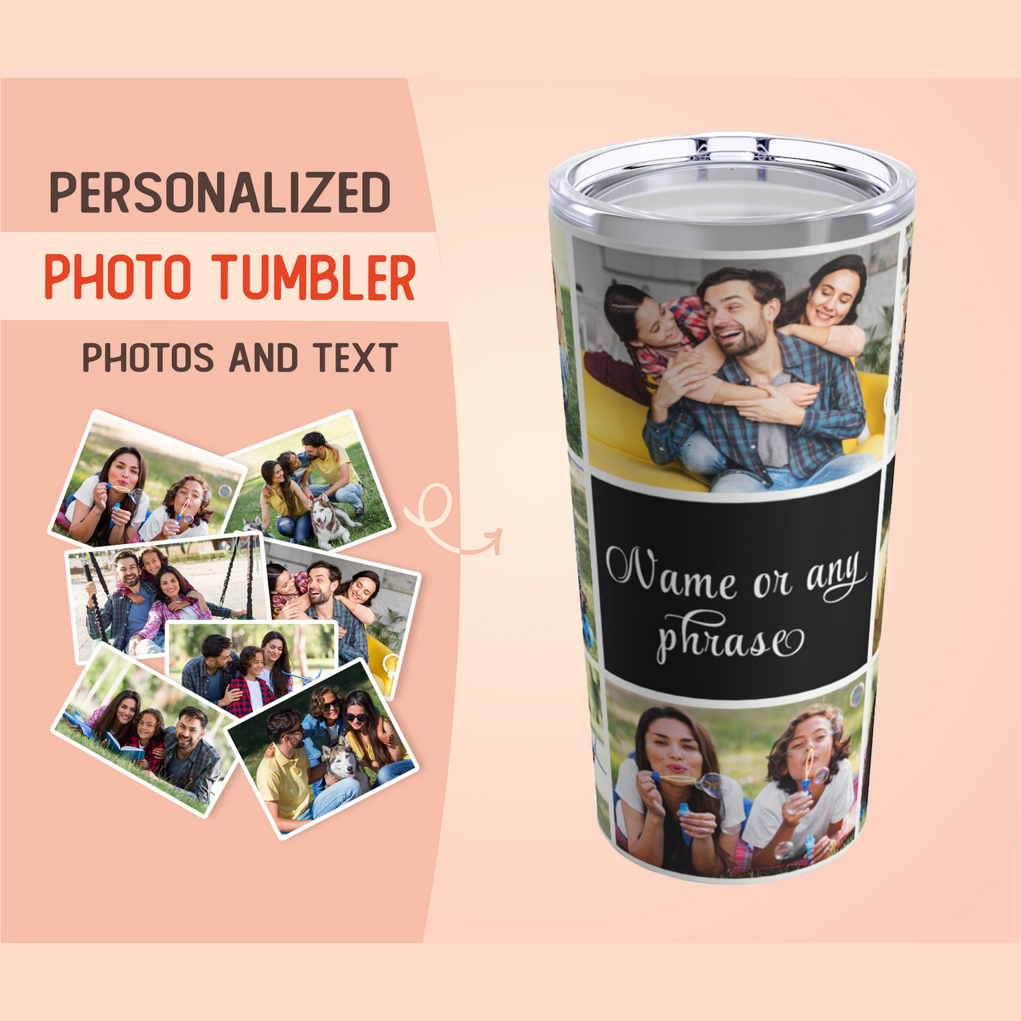 Custom Photo Tumbler