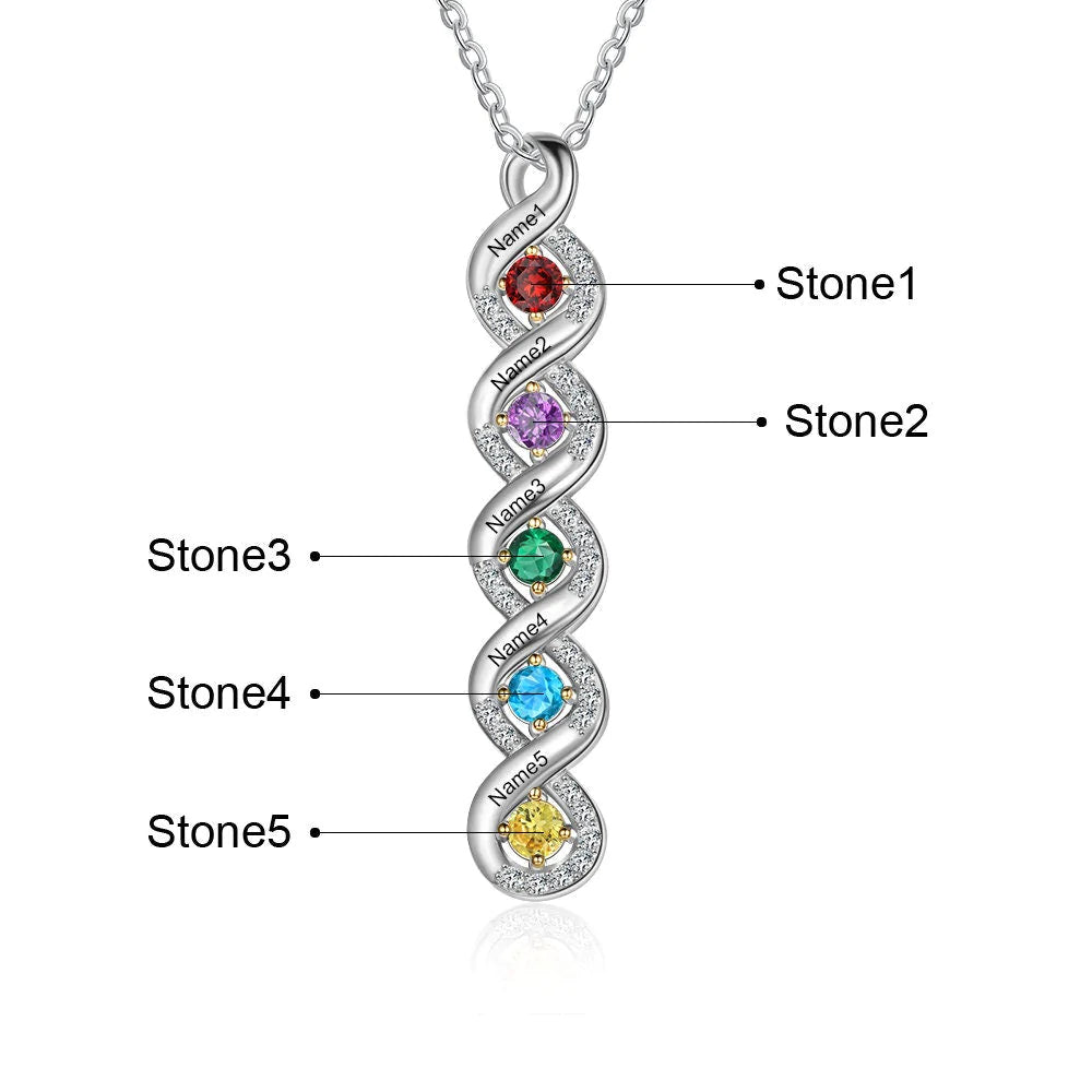 💕Personalized Mothers Rings with Birthstones