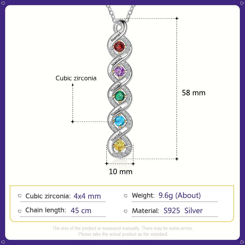 💕Personalized Mothers Rings with Birthstones