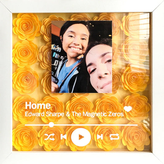 Flower Shadow Box Frame | Song Frame