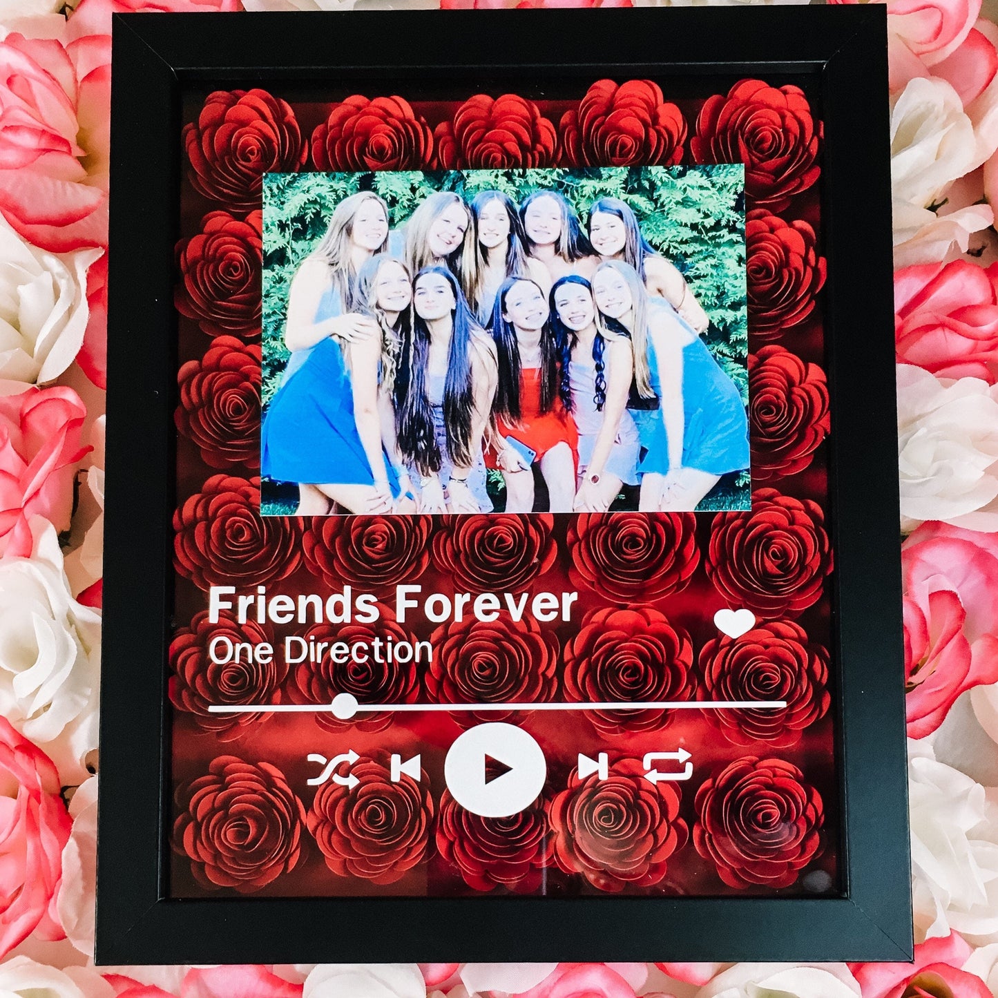 Flower Shadow Box Frame | Song Frame
