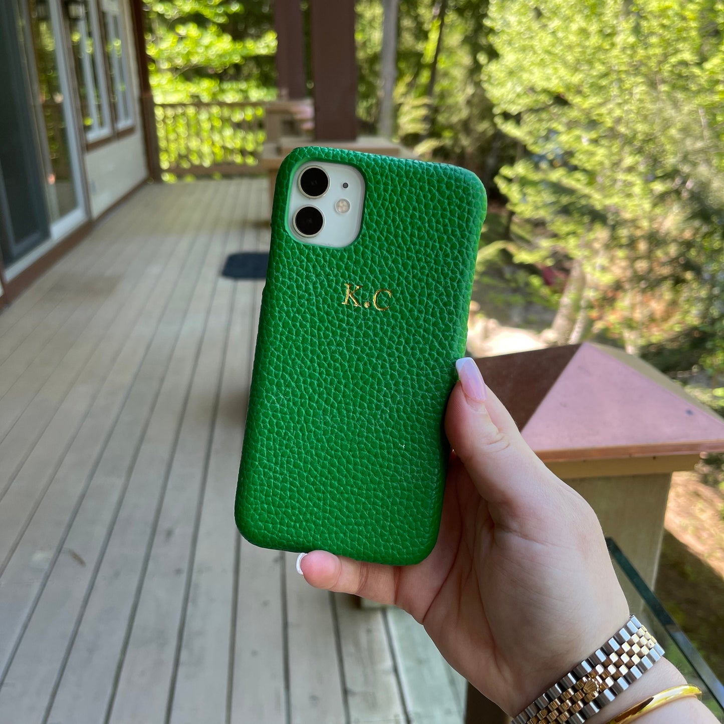 Personalized Lether Phone Case