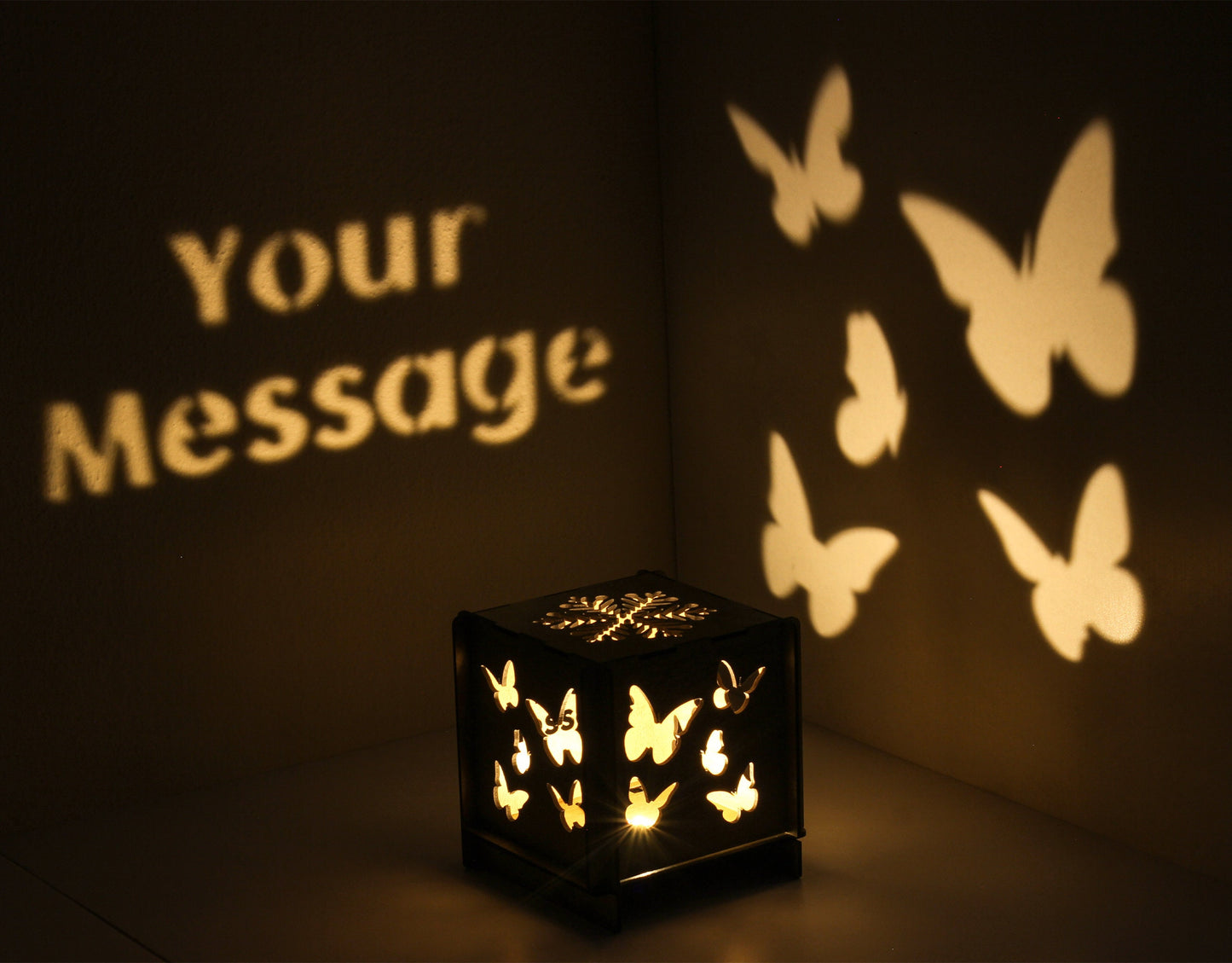 Projection Wooden Box