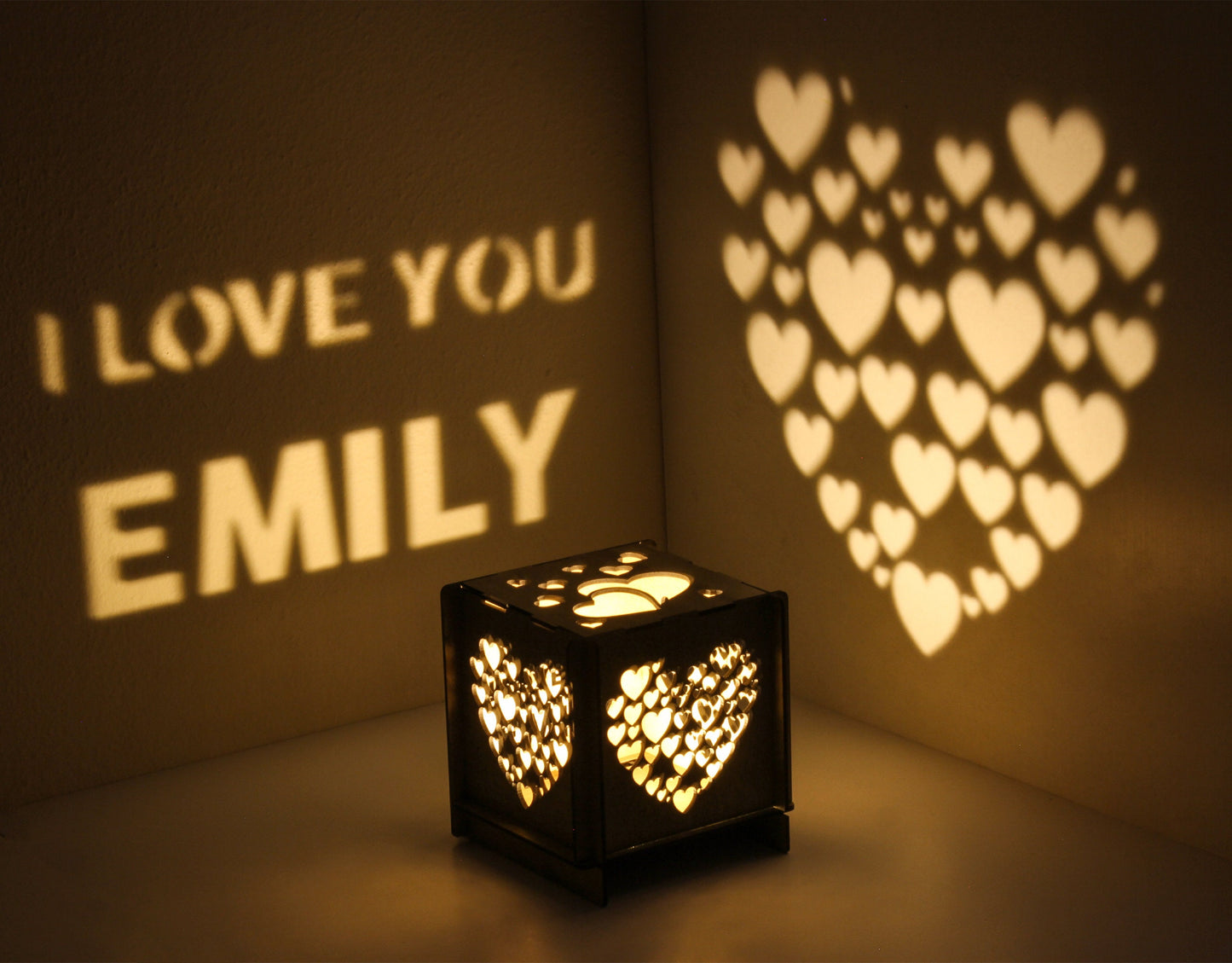 Projection Wooden Box
