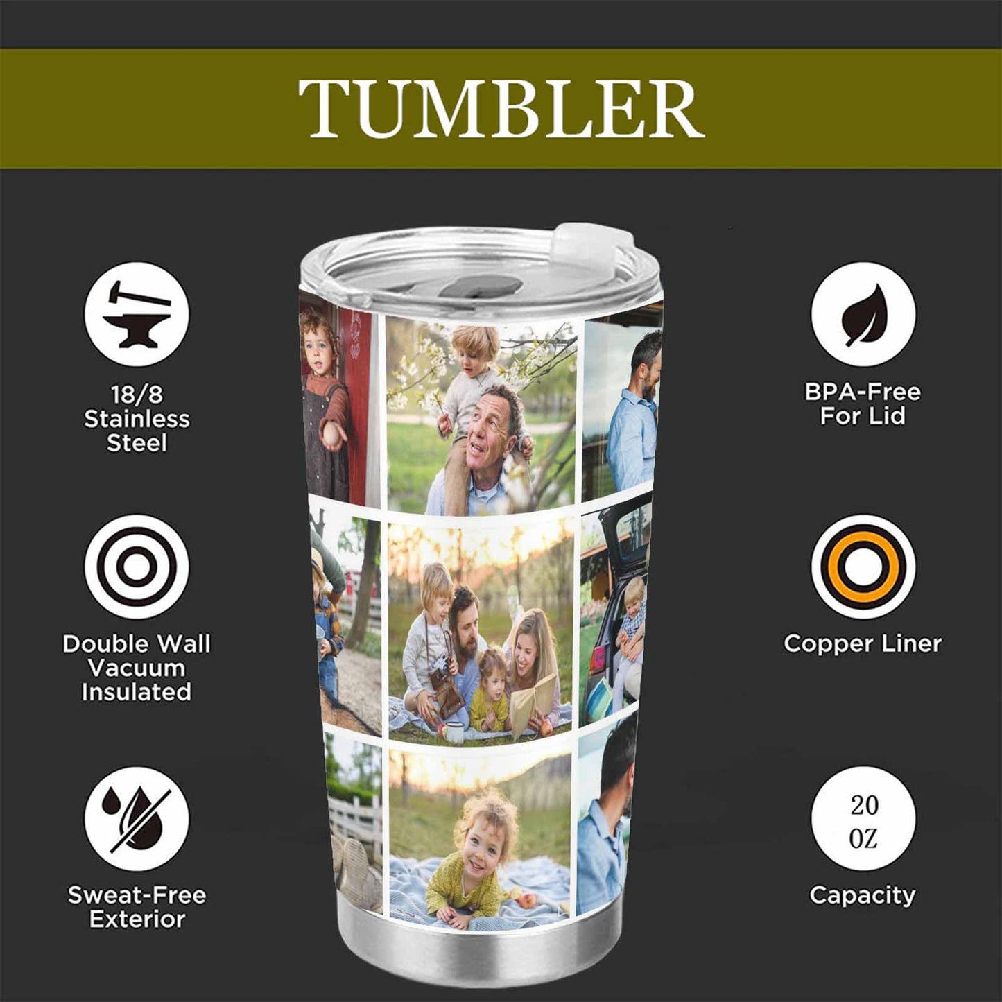 Custom Photo Tumbler