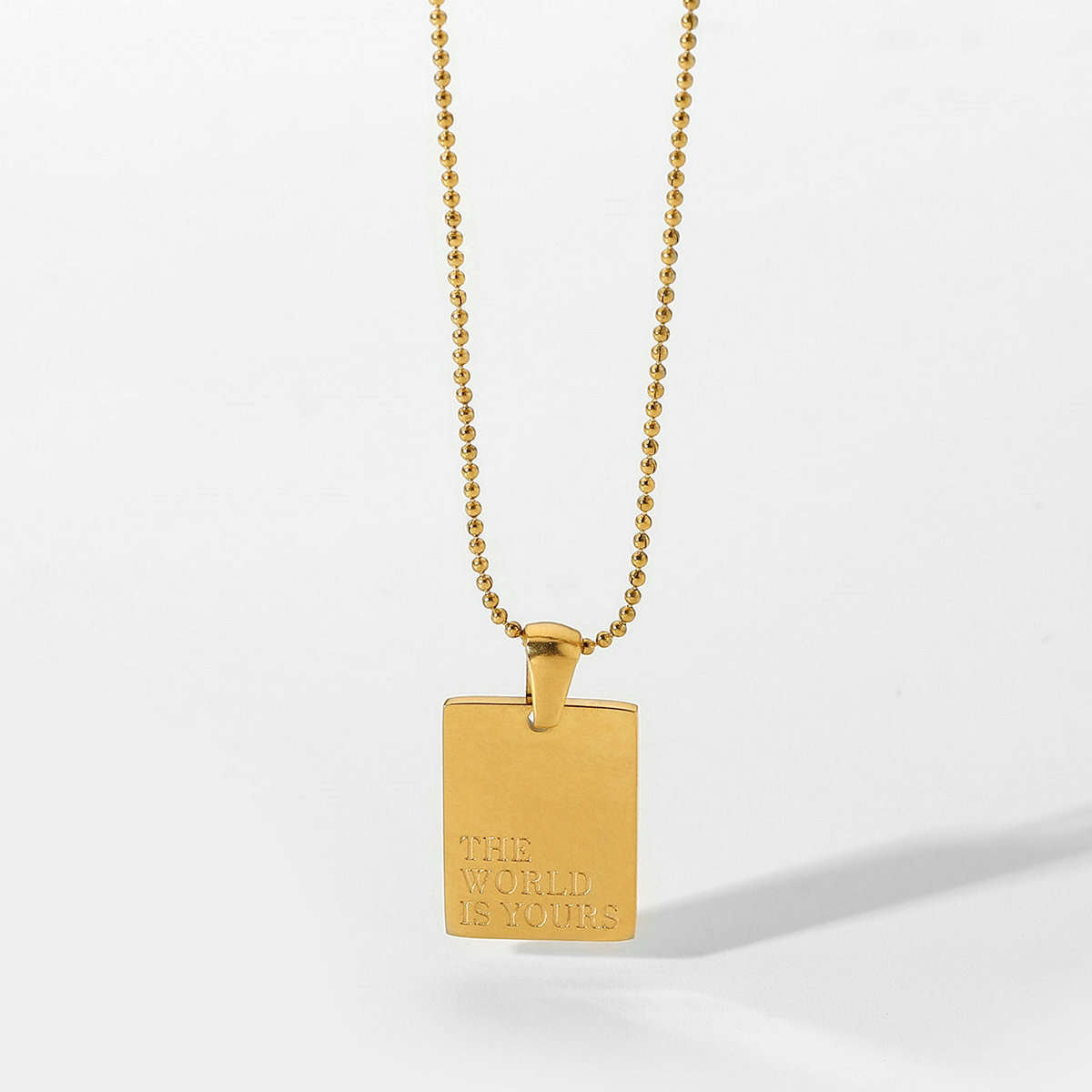 The World Is Yours Necklace