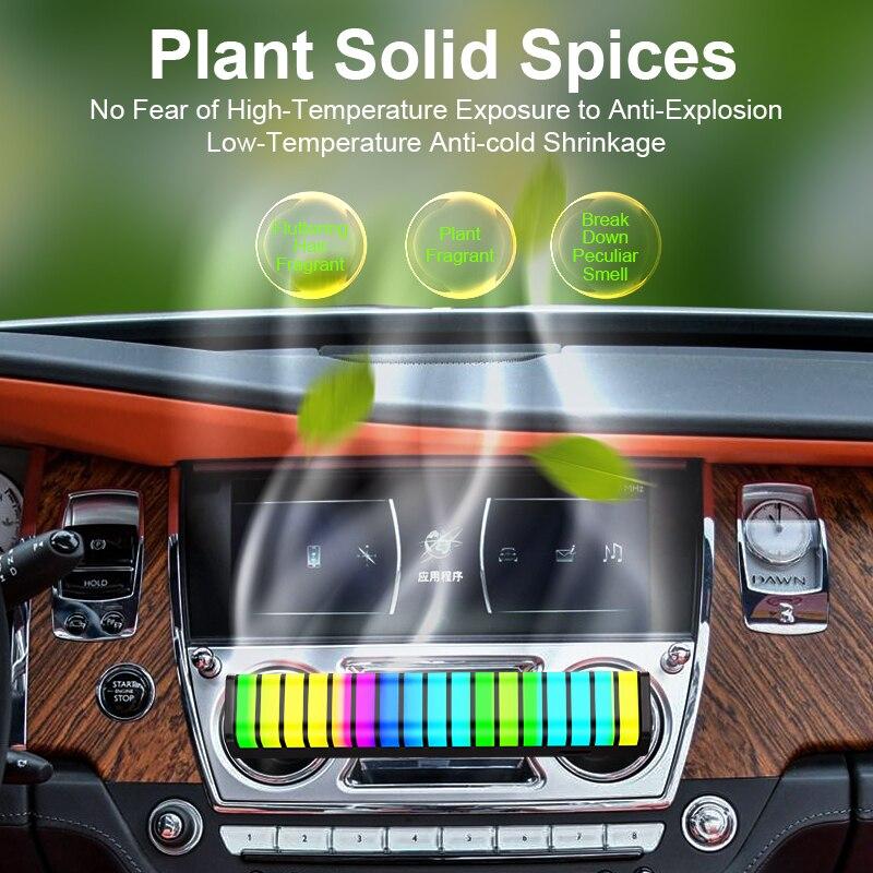 Multicolor Car Fragrance LED Rhythm Light
