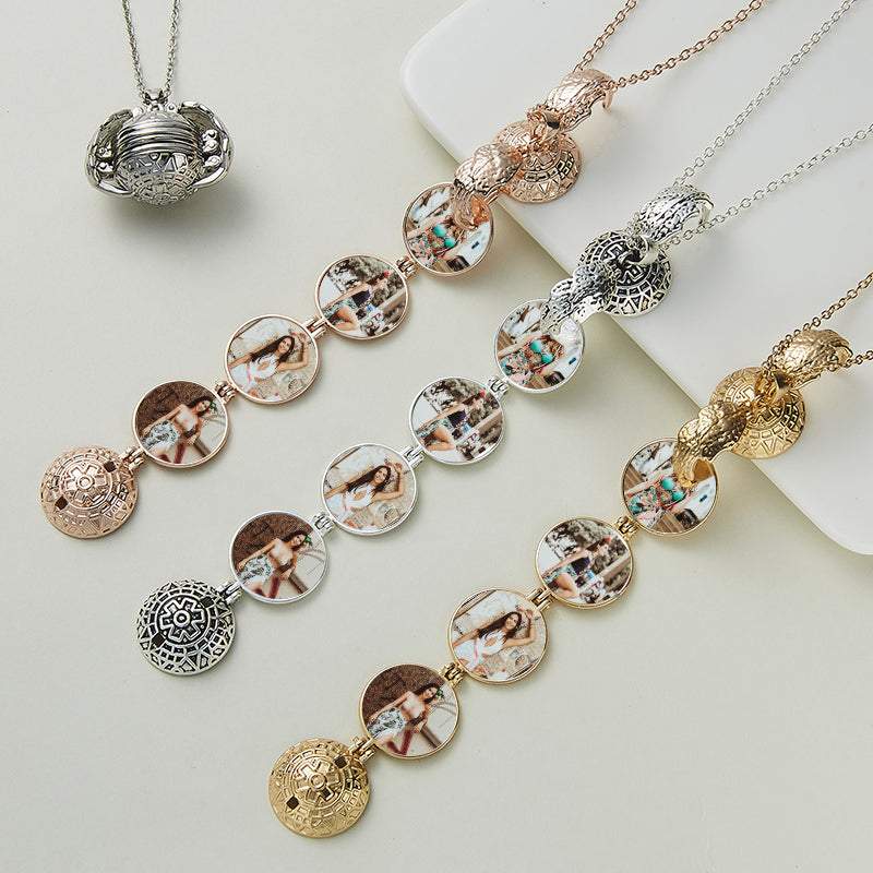 Custom Photo Locket Necklace