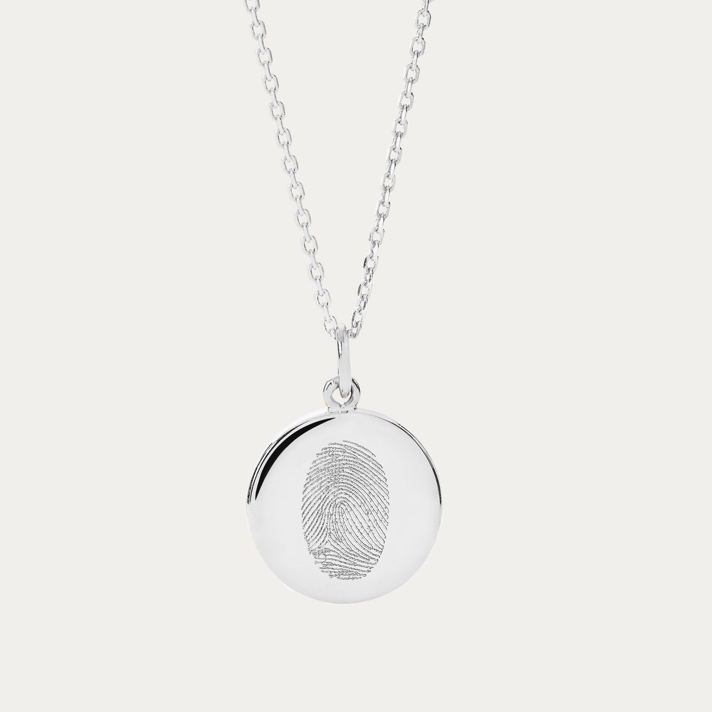 The Fingerprint Birthstone Necklace