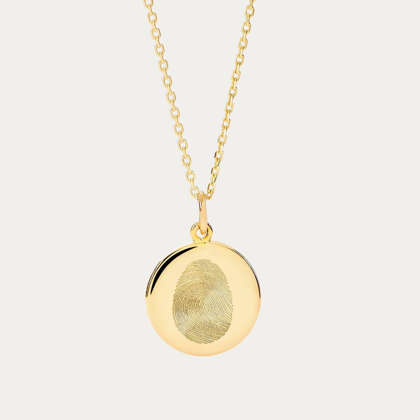 The Fingerprint Birthstone Necklace