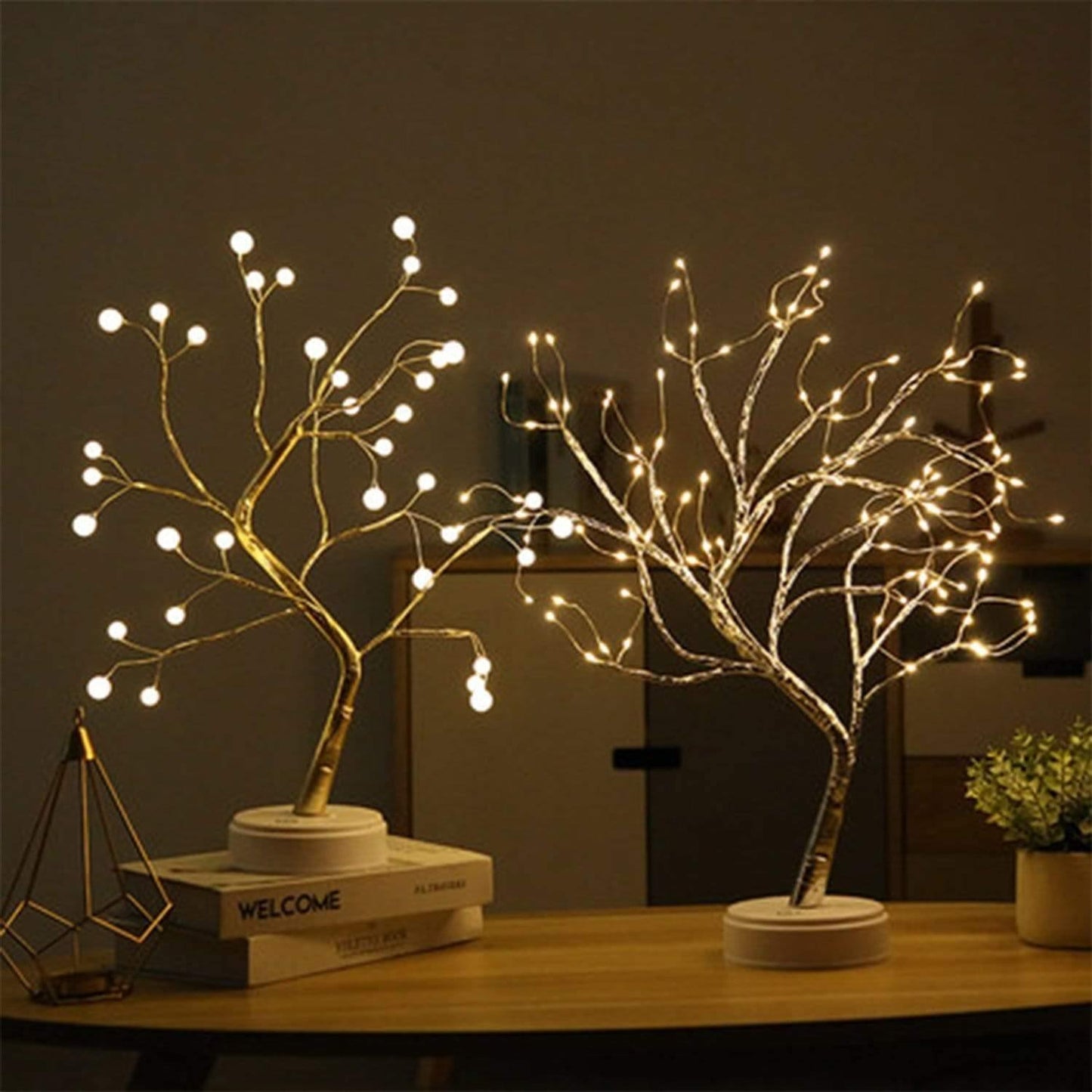 Personalized Heart Photo Tree Lights