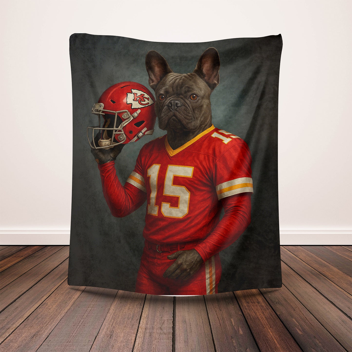 Custom American Football Pet Blanket