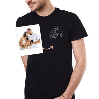 Personalized REAL Embroidered T-shirt
