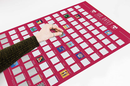 50%OFF⭐️100 Dates To Go On Scratch Off Bucket List Poster⭐️