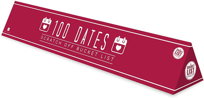 50%OFF⭐️100 Dates To Go On Scratch Off Bucket List Poster⭐️