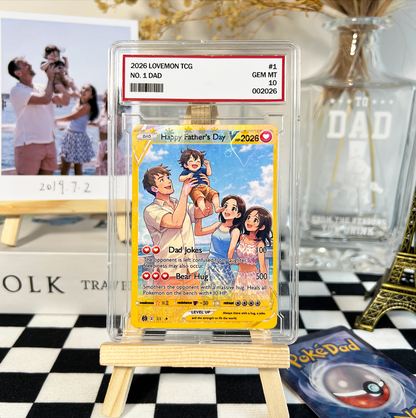 Preview-Personalized Photo Anime Card For Father's Day