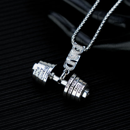 Father's Day Gift Personalized DAD Charm Necklace