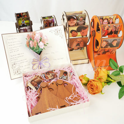 ✨Personalized Mini Ferris Wheel with Photos