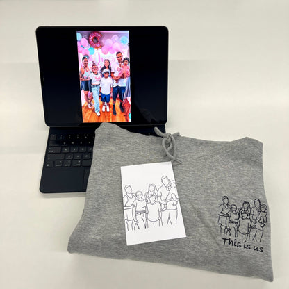 Personalized REAL Embroidered T-shirt