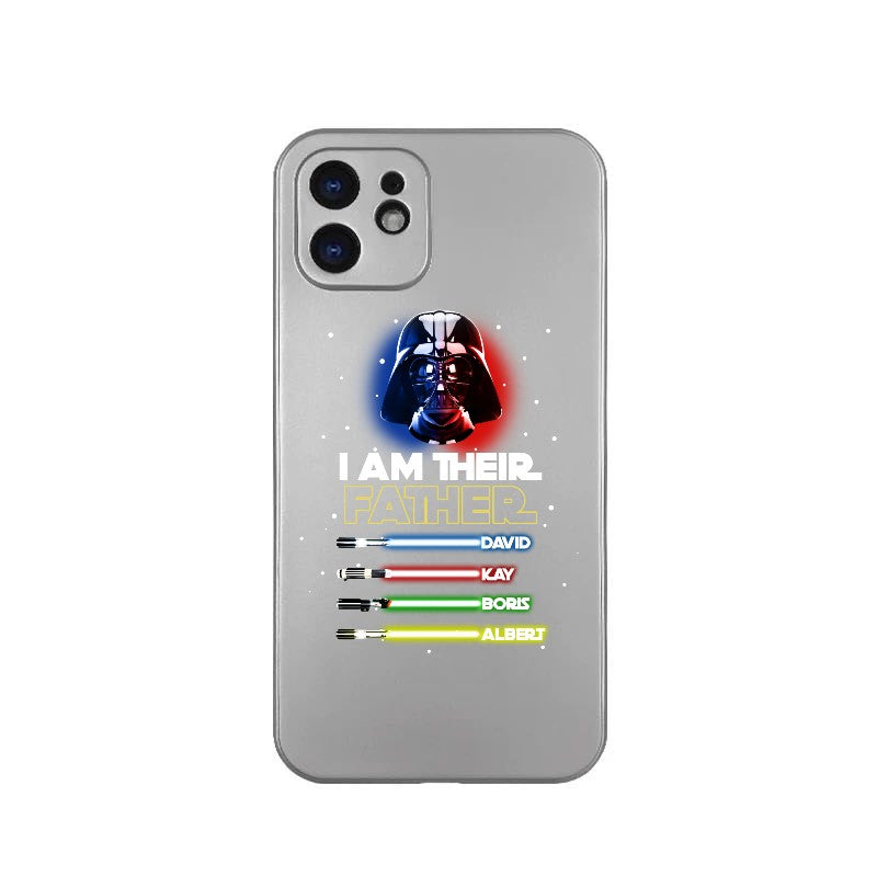 Personalized I Am Their Father Light Up Phone Case