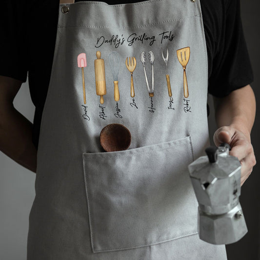 Personalized Daddy‘s Grilling Tools Apron